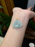 Jade Buddha 18k size 29mm✖️25mm✖️5mm