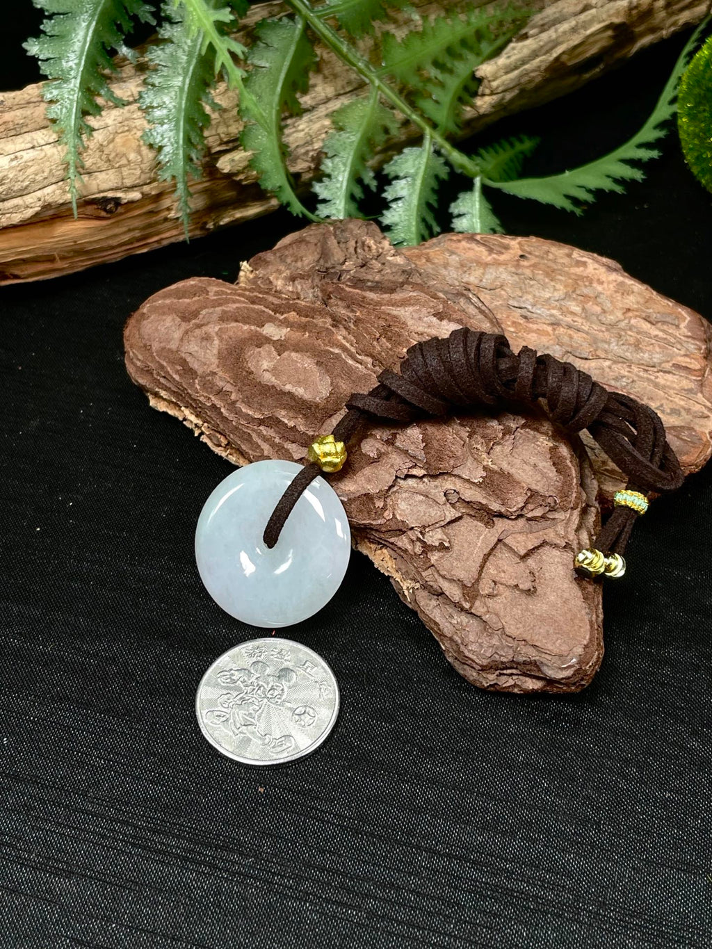 Jade Peace Pendant size 28.6mm✖️5.4mm