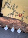 Jadeite small safety buckle, S925 clasp size13mm✖️4mm