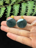 Guatemala Jade Wu Shi Pai (Peace Plaque)  size21mm✖️2mm